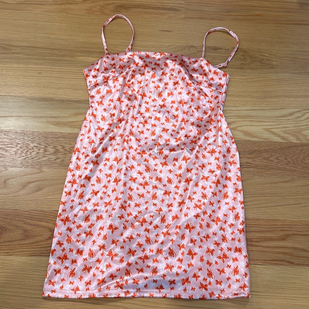 Urban outfitters mini satin dress